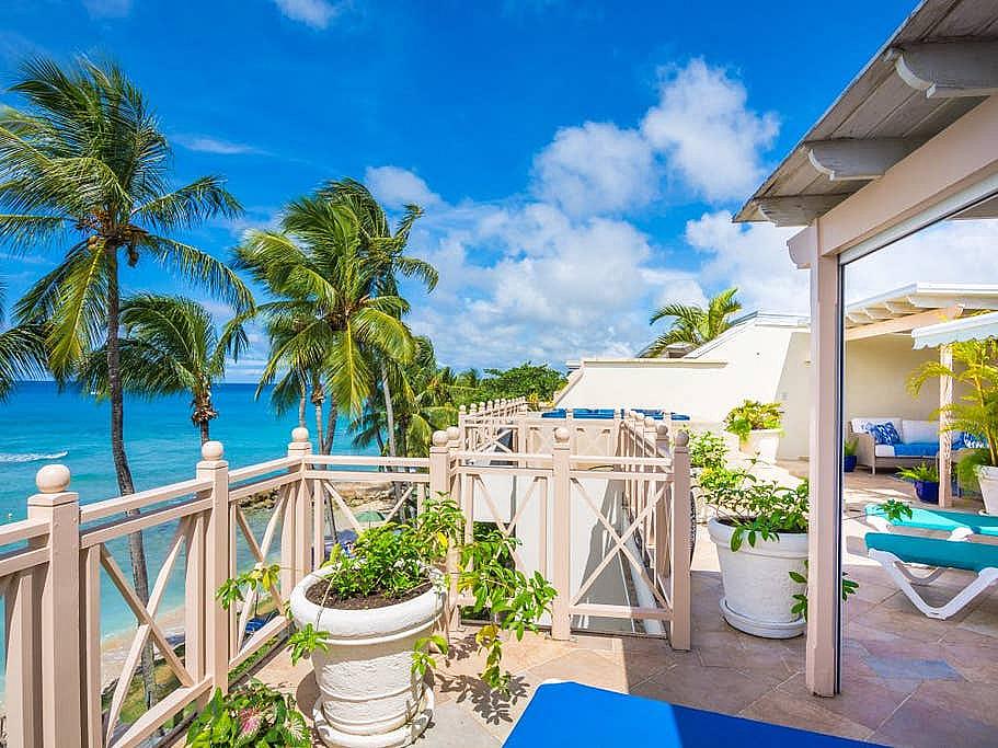 Reeds House 11 Beachfront Penthouse Barbados Beach House