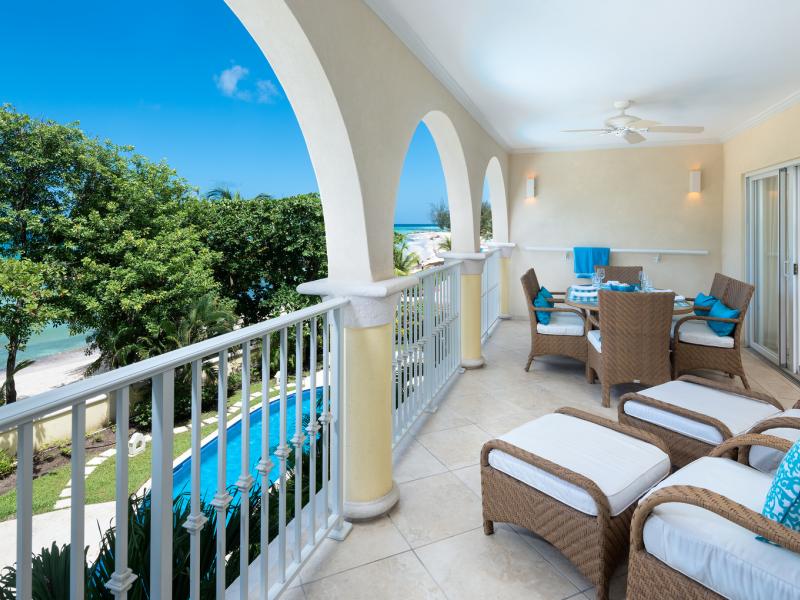 Sapphire Beach 205 , Beachfront villas Barbados , Christ Church  , Dover Beach , South Coast Barbados  