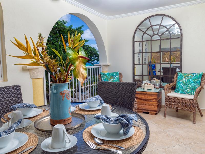 Sapphire Beach 104 , Beachfront villas Barbados , Christ Church  , Dover Beach , South Coast Barbados  