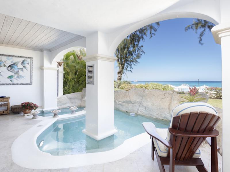 Old Trees 2 - Azzurro , Beachfront villas Barbados , Old Trees , Paynes Bay , St James , West Coast Barbados  