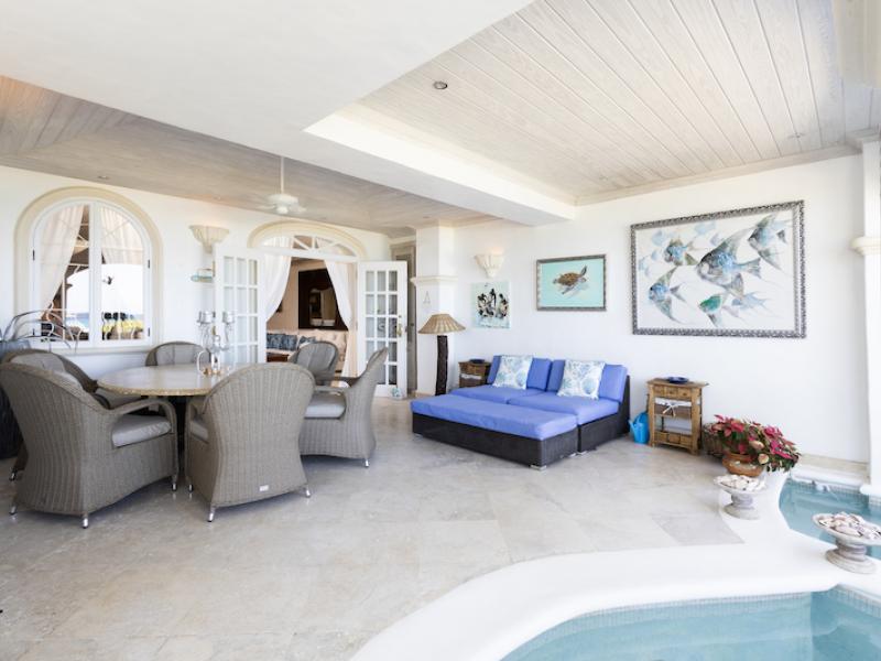 Old Trees 2 - Azzurro , Beachfront villas Barbados , Old Trees , Paynes Bay , St James , West Coast Barbados  